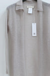 SWAYING/KNIT Mohair Slim Long Cardigan SW22AW1T83 Light Grey PS53